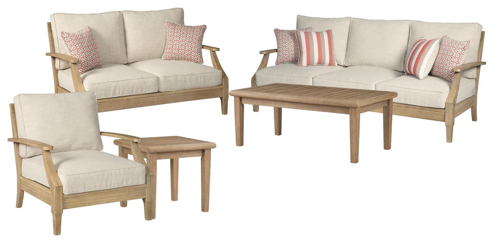 Ashley clare view loveseat deals
